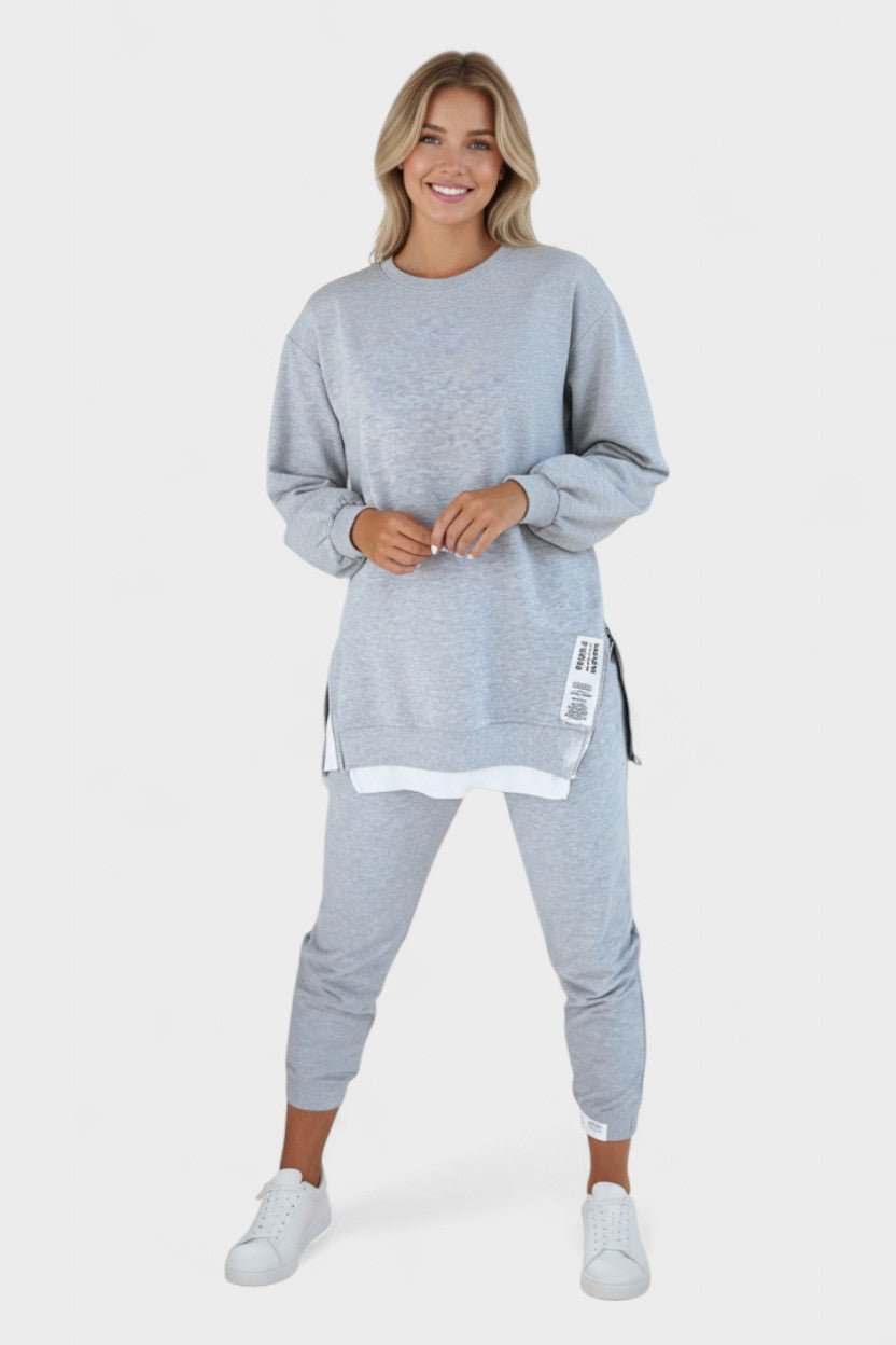 Dankrada – Lagenlook-Sweatshirt & Jogginghose Set von Amora Bern
