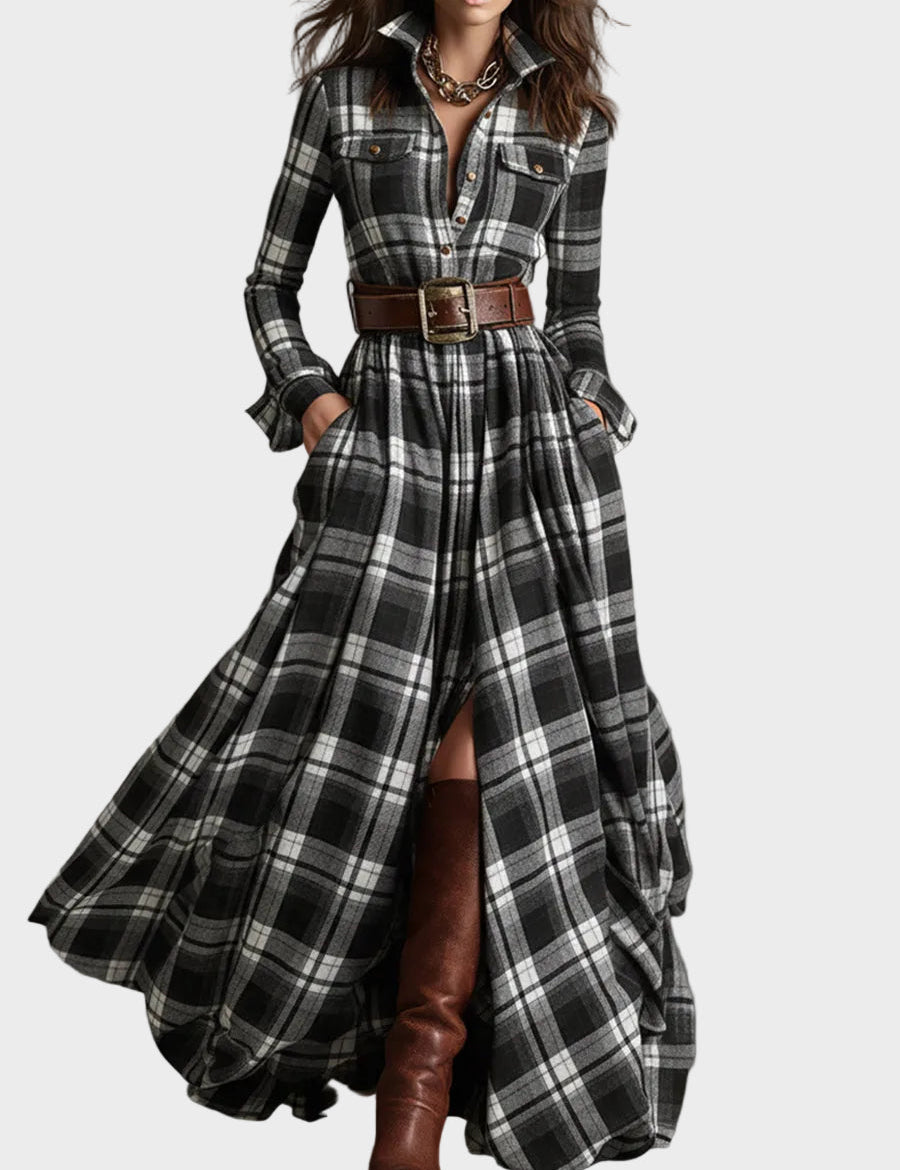 Klementine – Elegantes und klassisches Hemdkleid von Amora Bern, Ansicht 5