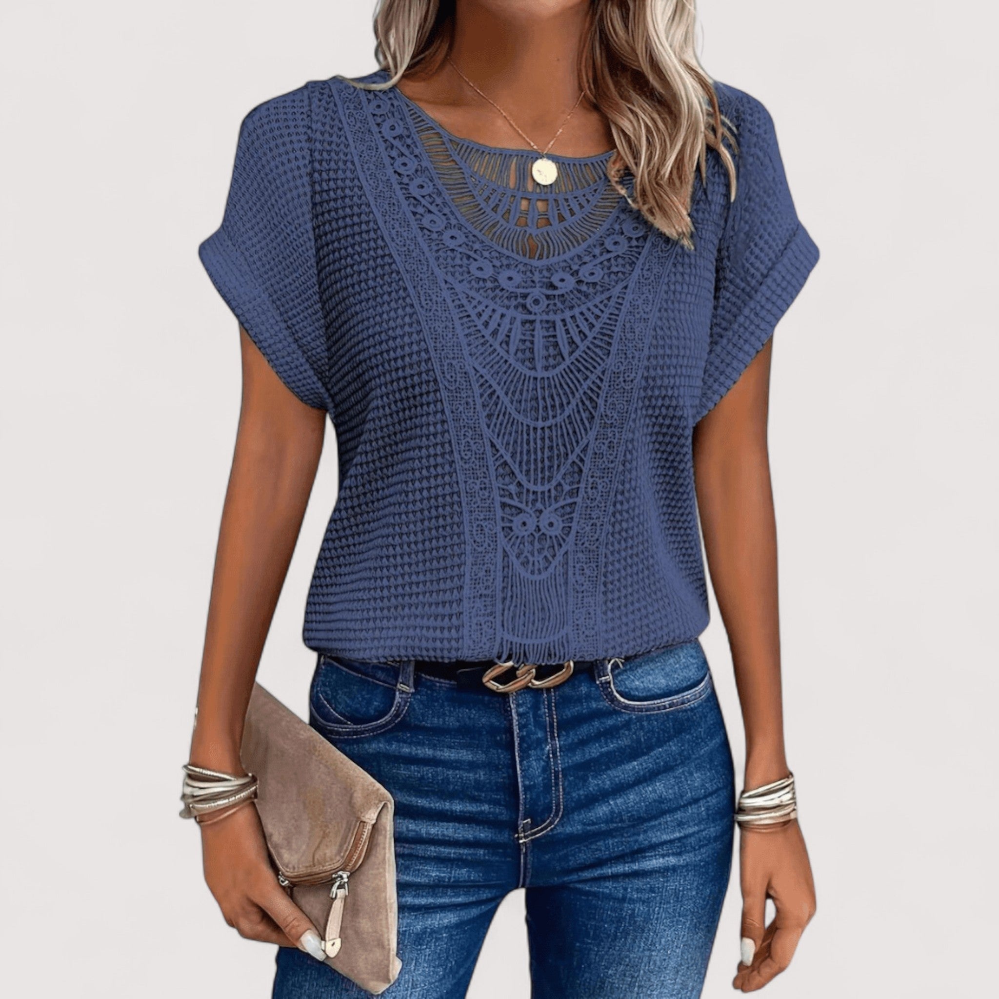 Yvonne™ | Elegante Bluse im Ibiza-Stil