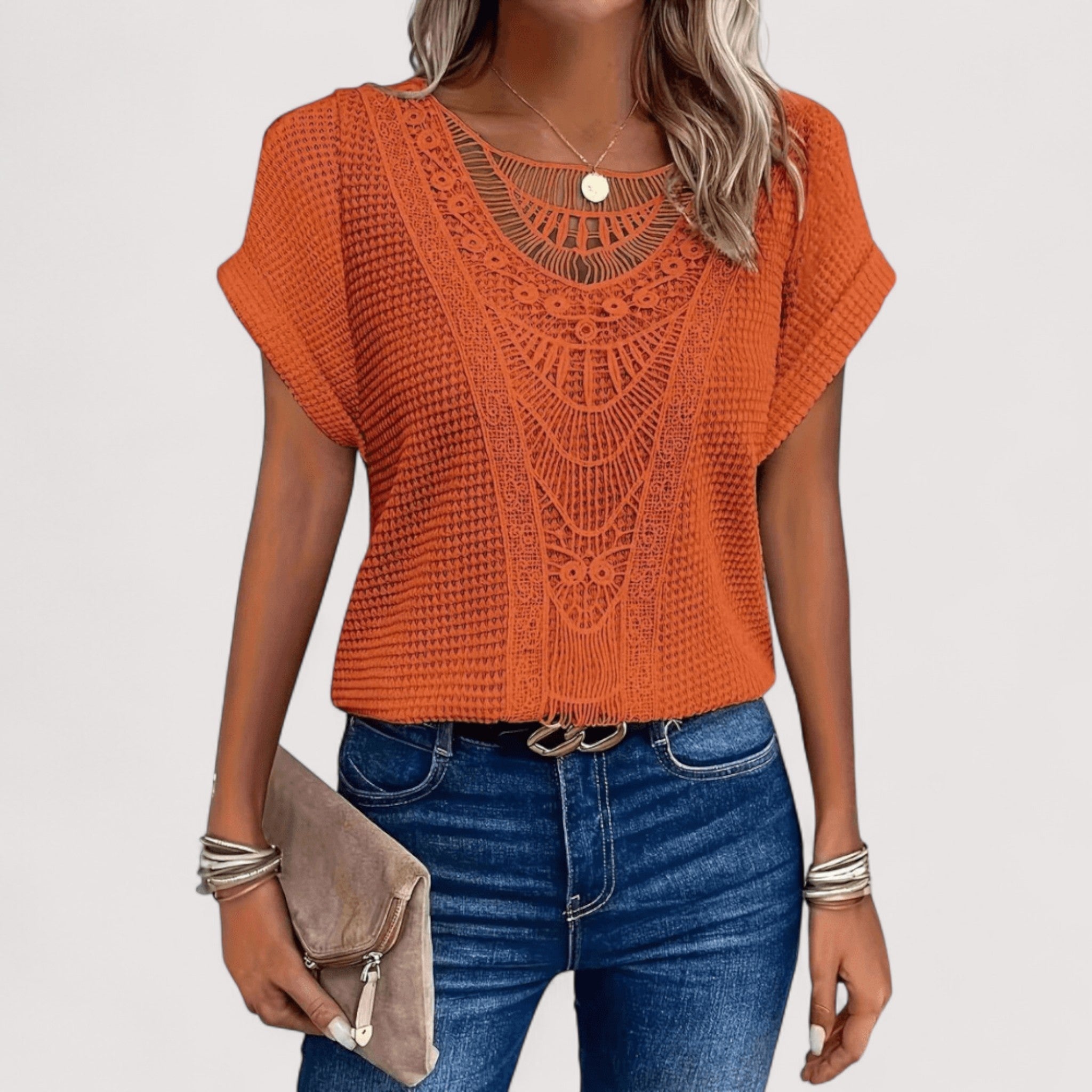 Yvonne™ | Elegante Bluse im Ibiza-Stil