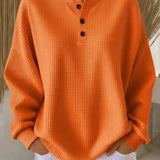 Helena™ | Gemütlicher Waffle-Strickpullover