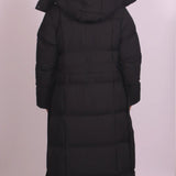 Carmen™ | Langer Daunenmantel mit Gürtel