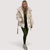 Elora™ | Kurze Gürteltaschen-Pufferjacke