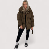 Elora™ | Kurze Gürteltaschen-Pufferjacke