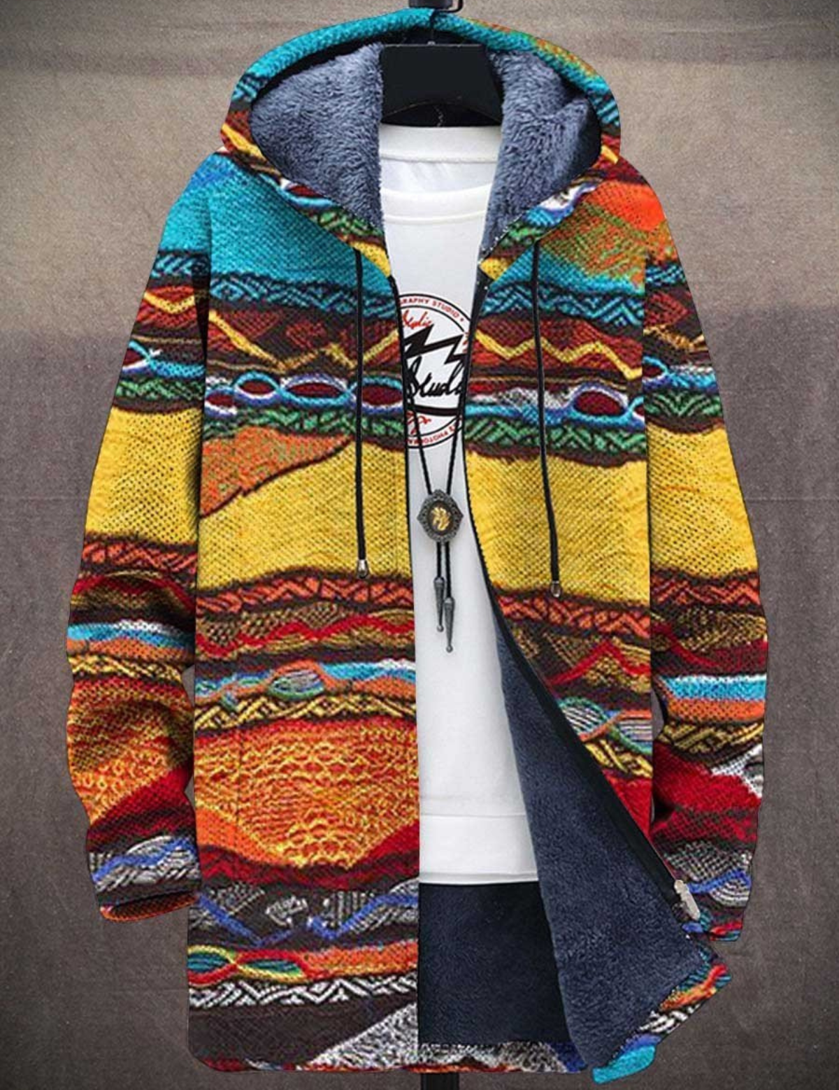 Julian™ | Unisex-Kapuzenjacke, inspiriert von luxuriöser Kunst
