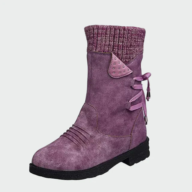 Adelburga – Stilvolle Schuhe in Wildlederoptik von Amora Bern, Ansicht 4