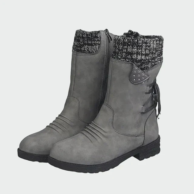 Adelburga – Stilvolle Schuhe in Wildlederoptik von Amora Bern, Ansicht 2