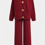 Trudlind – Strickjacke mit Knöpfen & weite Hose Set von Amora Bern, Ansicht 10