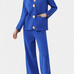 Trudlind – Strickjacke mit Knöpfen & weite Hose Set von Amora Bern, Ansicht 11