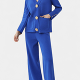 Trudlind – Strickjacke mit Knöpfen & weite Hose Set von Amora Bern, Ansicht 11