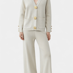 Trudlind – Strickjacke mit Knöpfen & weite Hose Set von Amora Bern, Ansicht 14