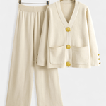 Trudlind – Strickjacke mit Knöpfen & weite Hose Set von Amora Bern, Ansicht 15