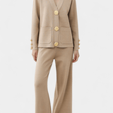 Trudlind – Strickjacke mit Knöpfen & weite Hose Set von Amora Bern, Ansicht 4