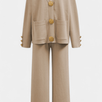 Trudlind – Strickjacke mit Knöpfen & weite Hose Set von Amora Bern, Ansicht 5