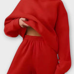 Gunthild – Lockerer Kapuzenpullover & Hose Set von Amora Bern, Ansicht 2