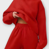 Gunthild – Lockerer Kapuzenpullover & Hose Set von Amora Bern, Ansicht 2