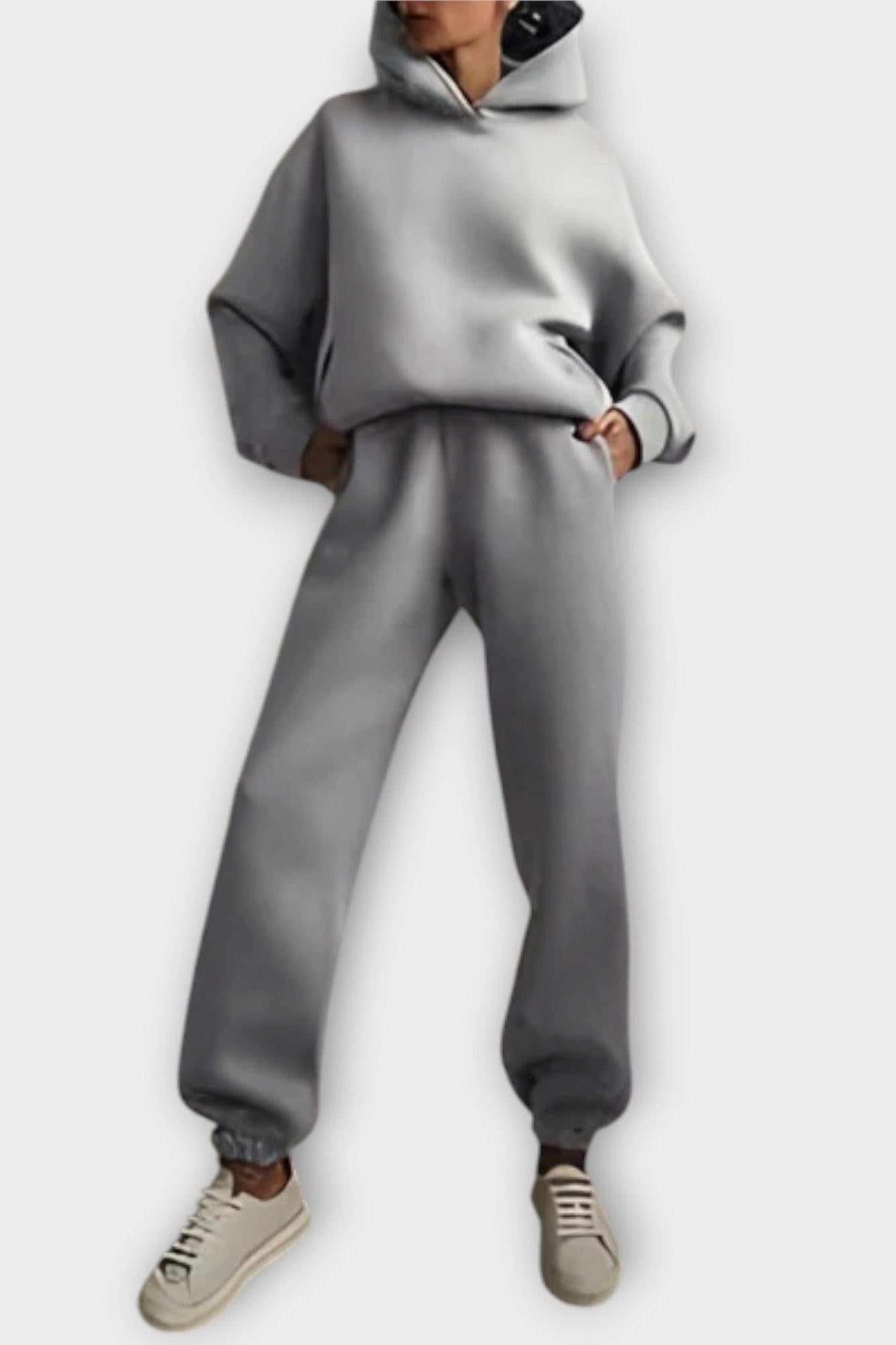 Gunthild – Lockerer Kapuzenpullover & Hose Set von Amora Bern, Ansicht 5