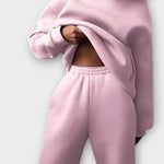 Gunthild – Lockerer Kapuzenpullover & Hose Set von Amora Bern, Ansicht 6