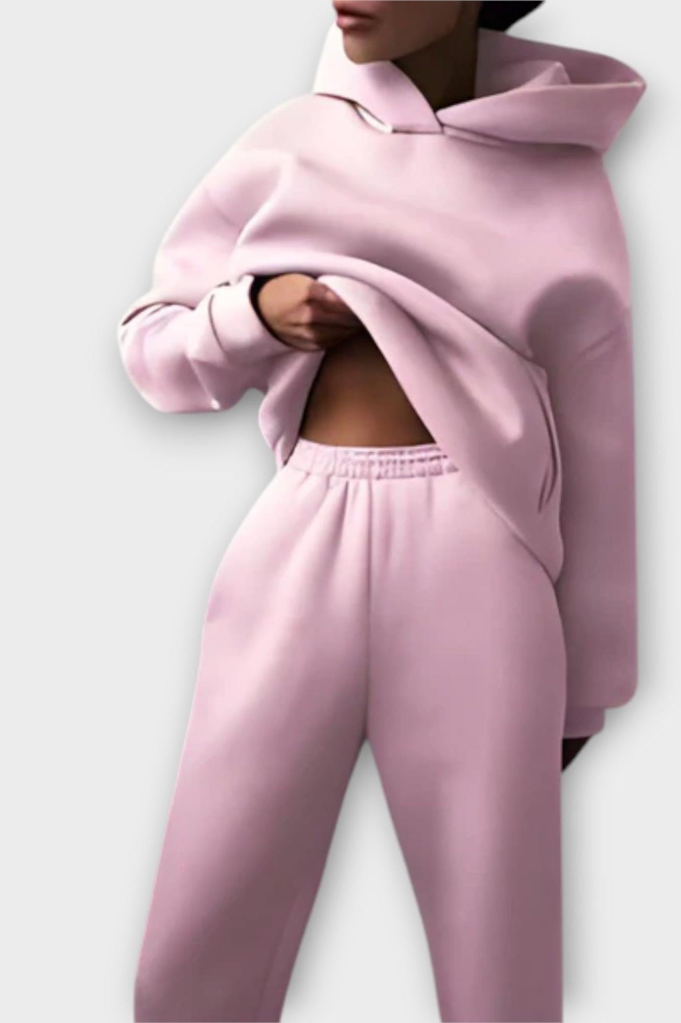 Gunthild – Lockerer Kapuzenpullover & Hose Set von Amora Bern, Ansicht 6