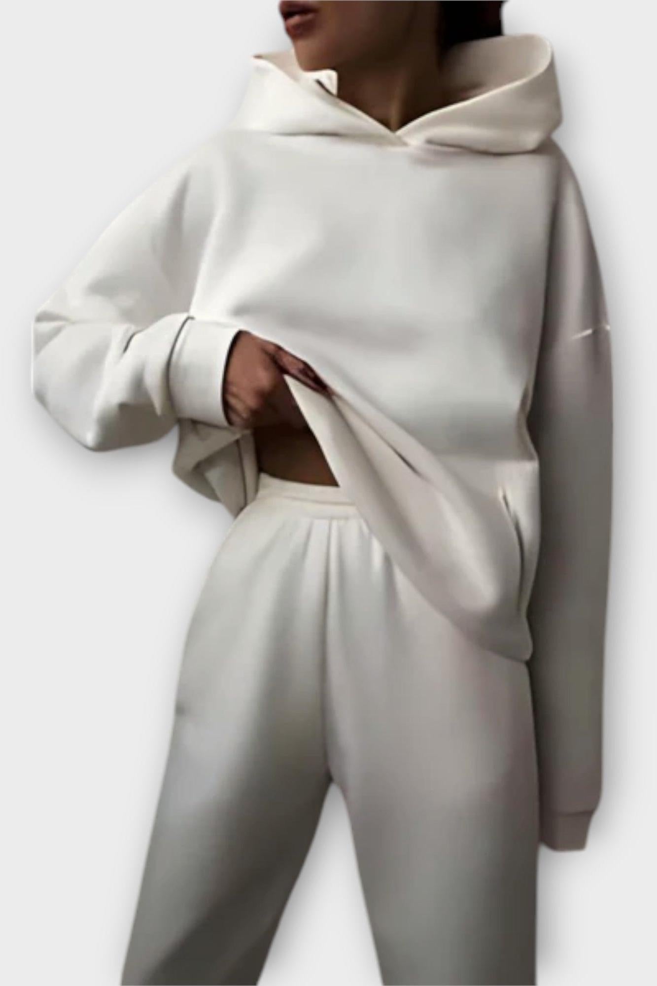 Gunthild – Lockerer Kapuzenpullover & Hose Set von Amora Bern, Ansicht 9