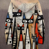 Kiara™ | Unisex-Kapuzenjacke, inspiriert von luxuriöser Kunst