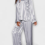 Ortlinde – Satin-Look-Hemd & Hose Set von Amora Bern, Ansicht 5