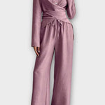 Sighild – Wickeloberteil & weite Hose Set von Amora Bern, Ansicht 4