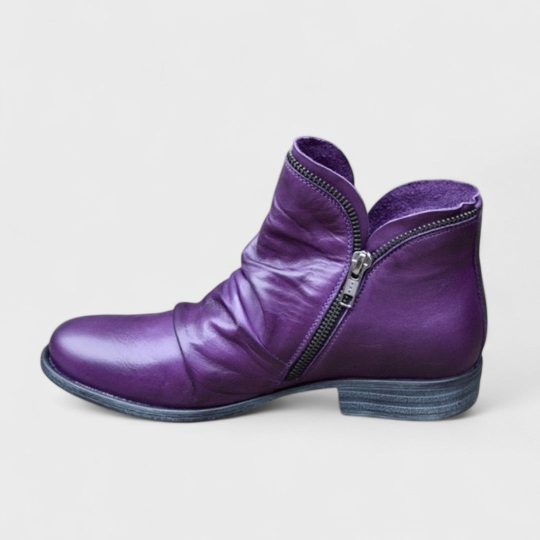 Waldrada – Elegante orthopädische Stiefeletten mit Gelsohle von Amora Bern
