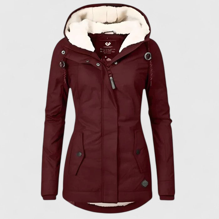 Nella™ | Wasserdichte Winterjacke mit Kapuze