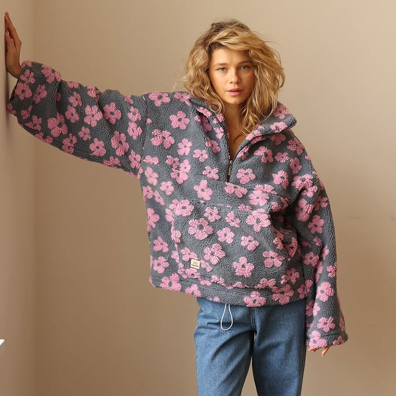 Iris™ | Fleece-Pullover Bloom