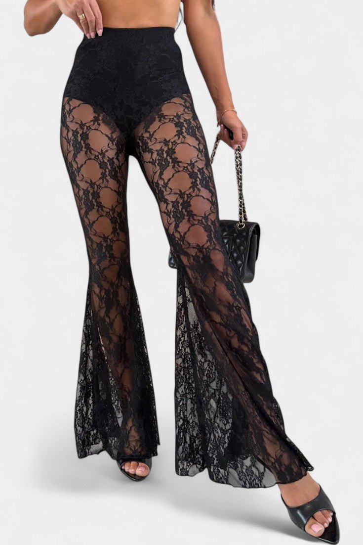 Eilhild – Blazer & Spitzenhose Set von Amora Bern, Ansicht 3
