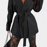 Eilhild – Blazer & Spitzenhose Set von Amora Bern, Ansicht 4