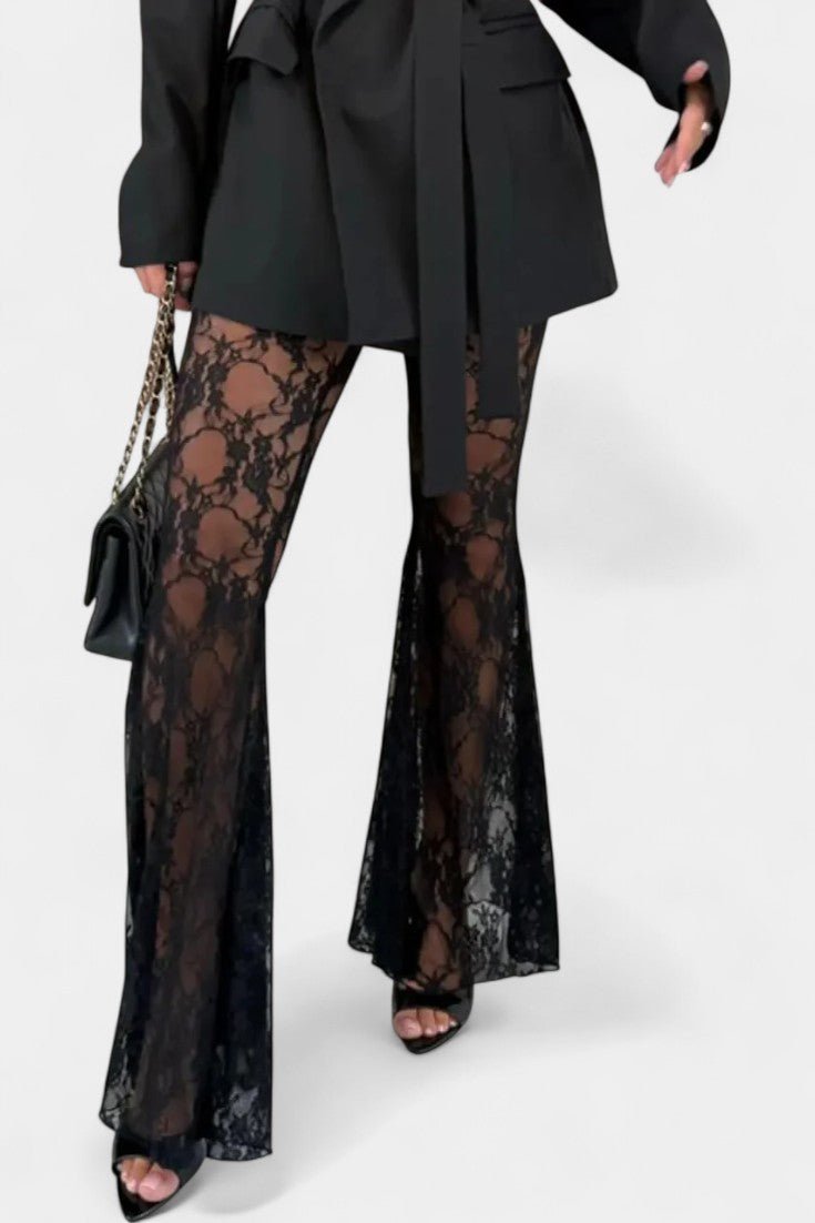Eilhild – Blazer & Spitzenhose Set von Amora Bern, Ansicht 5