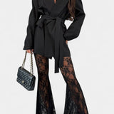 Eilhild – Blazer & Spitzenhose Set von Amora Bern, Ansicht 7