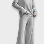 Oswinde – Gerippter Strickpullover & weite Hose Set von Amora Bern, Ansicht 8