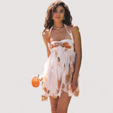 Annabella™ | Geblümtes Chiffon-Minikleid