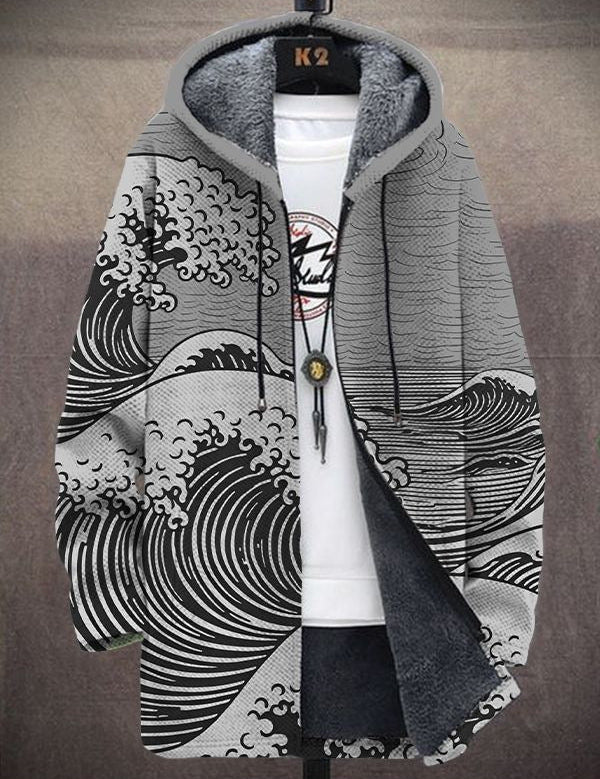 Nicolás™ | Unisex-Kapuzenjacke, inspiriert von luxuriöser Kunst