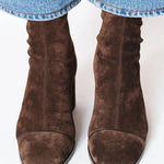 Grimburga – Wildleder-Stiefeletten mit Absatz von Amora Bern, Ansicht 6