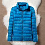 Ragnhild – Übergangsjacke in Himmelblau von Amora Bern, Ansicht 3