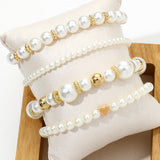 Perola™ | Armband Pearl Harmony - Gemeinsam gegen Brustkrebs (1+1 GRATIS)