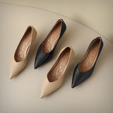 Jutta – Spitze Pumps mit niedrigem Absatz von Amora Bern, Ansicht 7