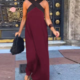 Quirine™ | Maxikleid mit Überkreuzung vorne