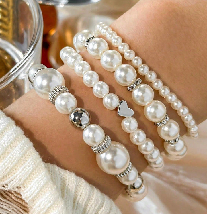 Perola™ | Armband Pearl Harmony - Gemeinsam gegen Brustkrebs (1+1 GRATIS)