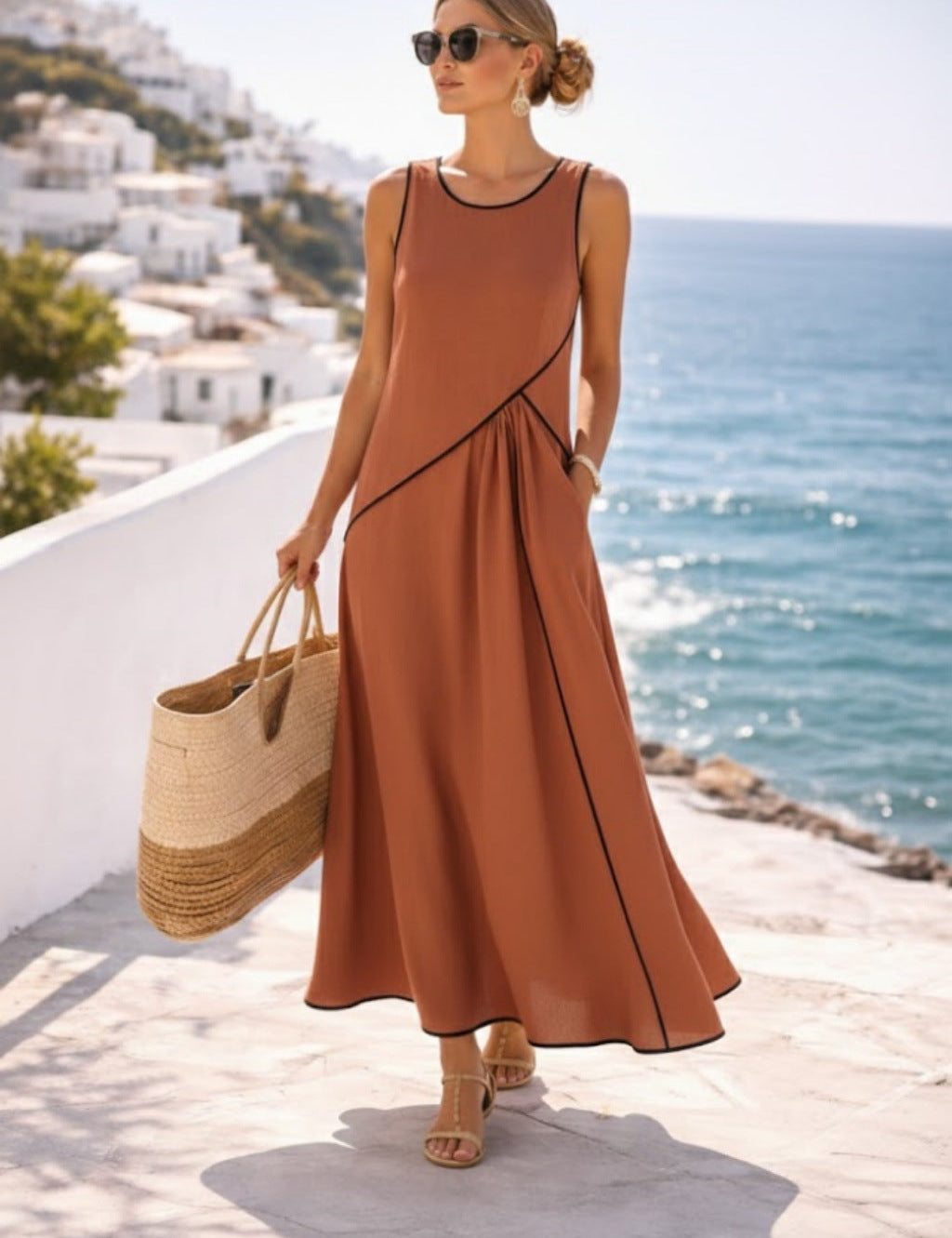 Maisy™ - Elegante Ärmelloses Kleid