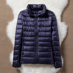 Irmburg – Übergangsjacke in Marineblau von Amora Bern, Ansicht 2