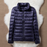 Irmburg – Übergangsjacke in Marineblau von Amora Bern, Ansicht 2