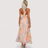 Gitte™ | Neckholder-Maxikleid