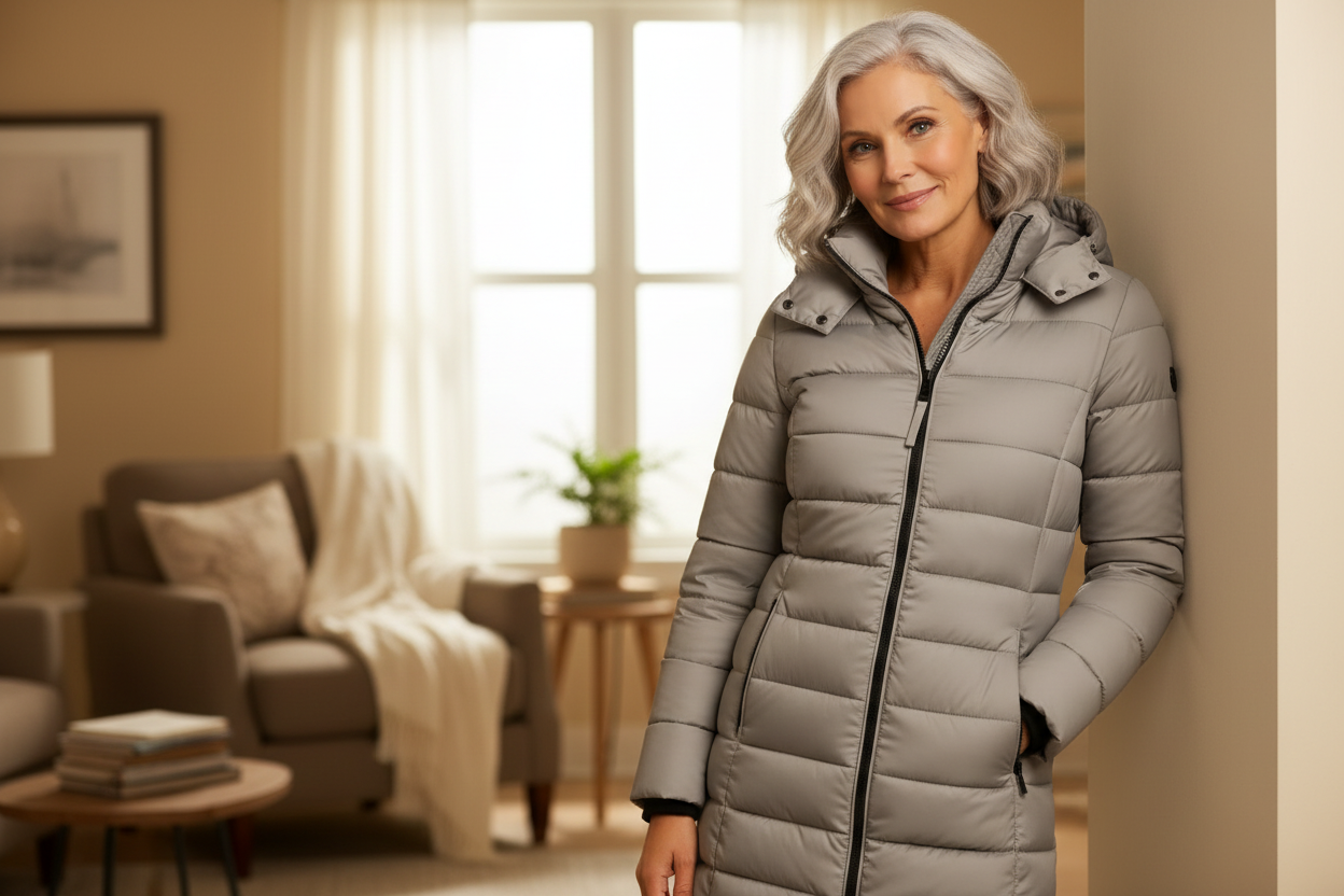 LEICHTE UND GEPOLSTERTE JACKE SYLVIA