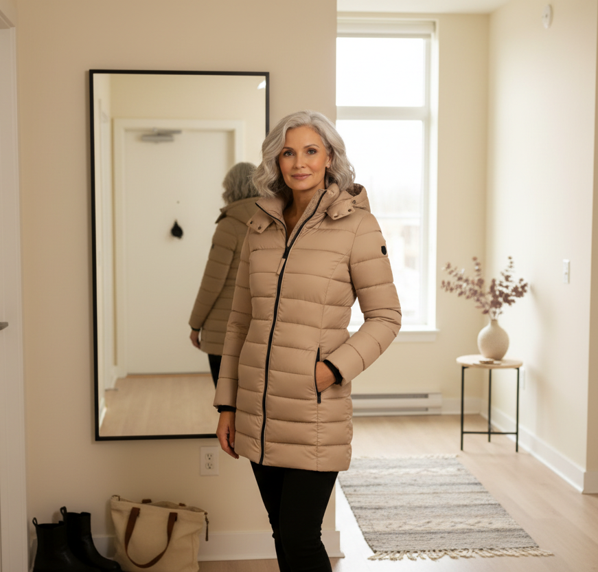 LEICHTE UND GEPOLSTERTE JACKE SYLVIA