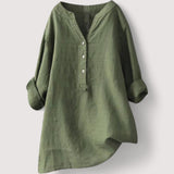 Nayla™ | Bequemes Knopfhemd